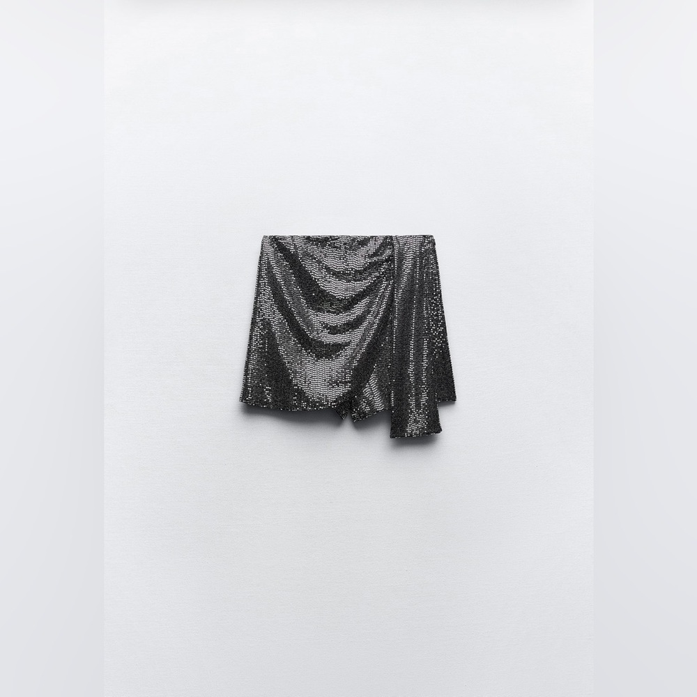 Zara Sparkly wrap skort - Picture 5 of 7